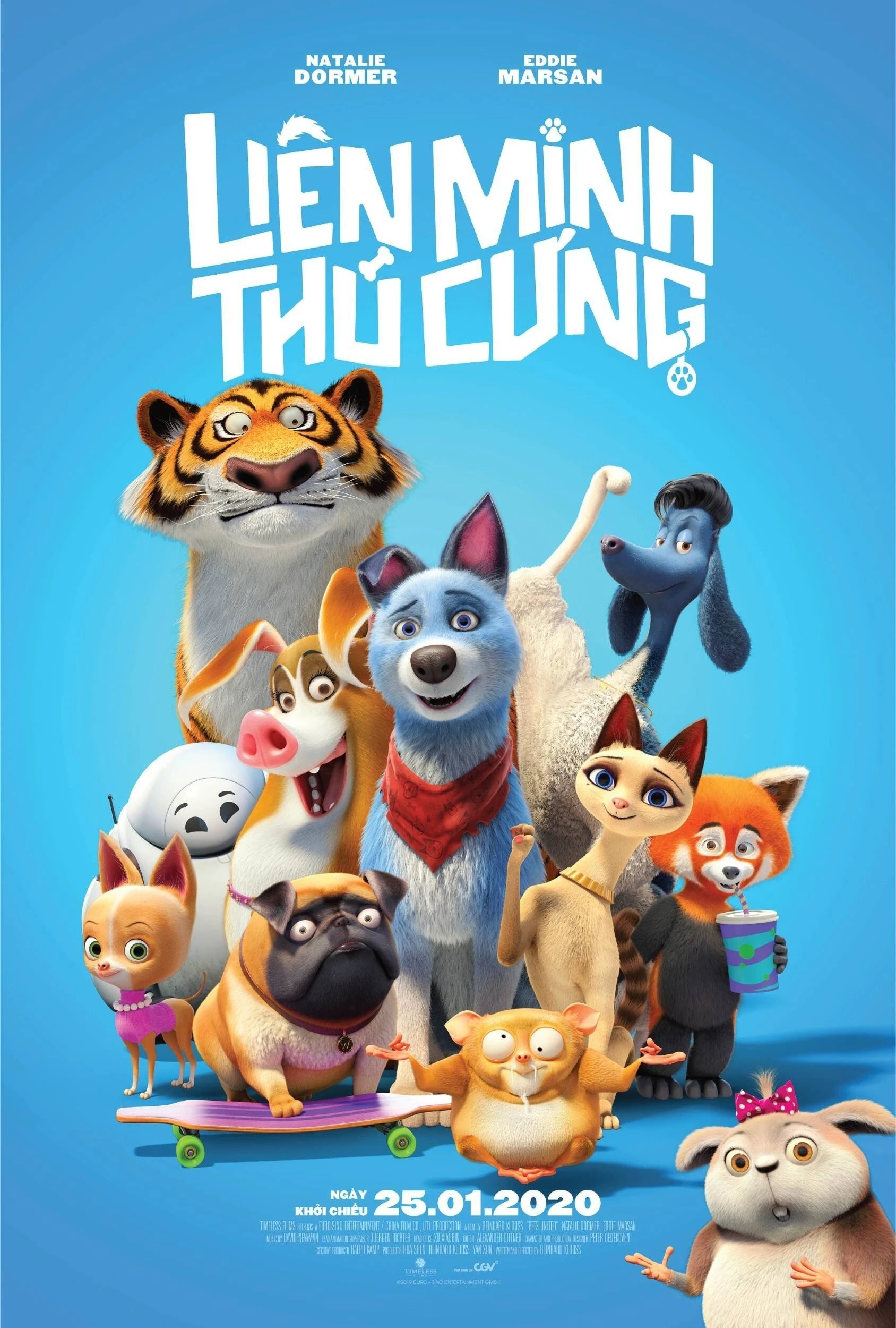 Phim Liên Minh Thú Cưng - Pets United (2019)
