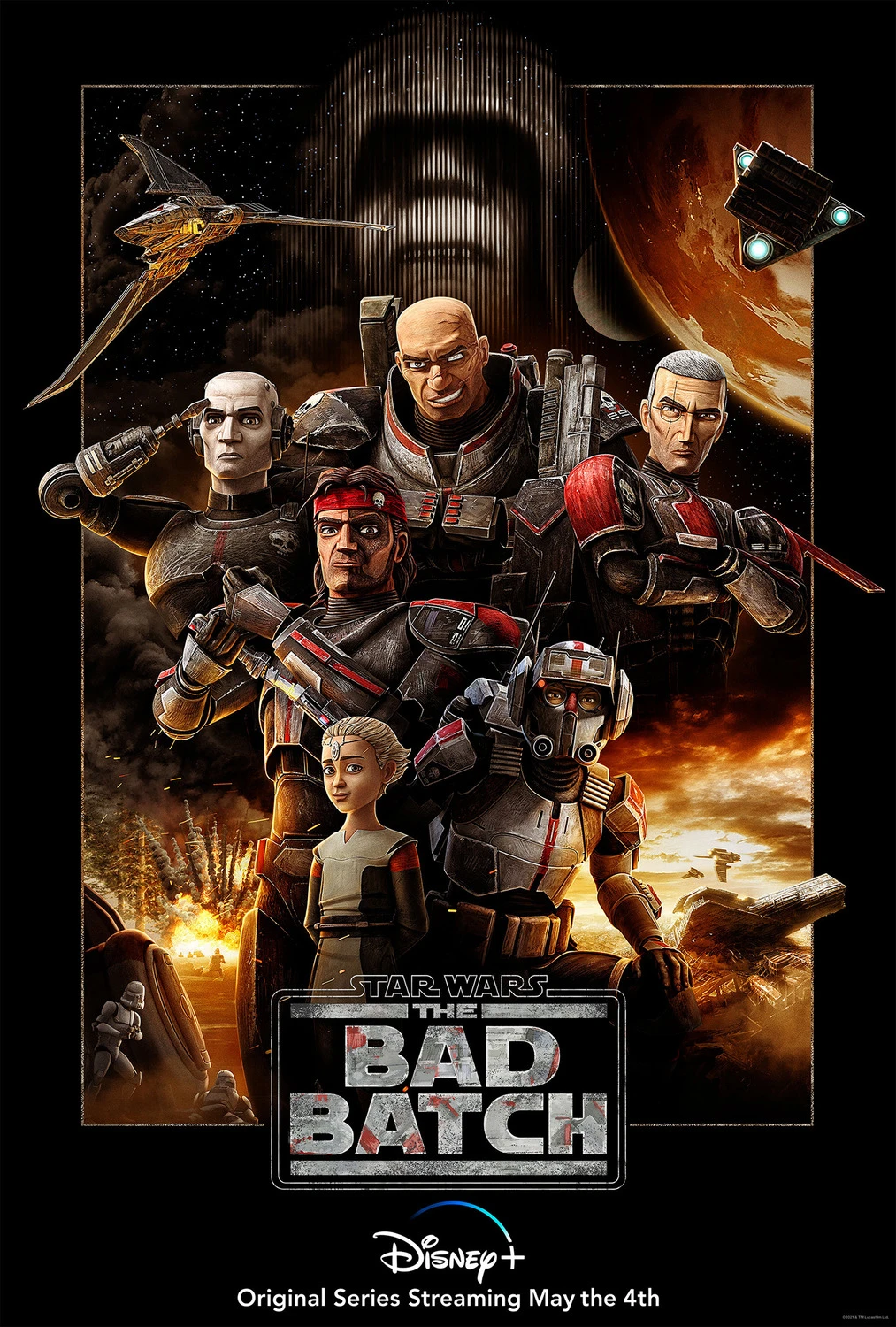 Phim Star Wars: Biệt Đội Nhân Bản Đặc Biệt (Phần 1) - Star Wars: The Bad Batch (Season 1) (2021)